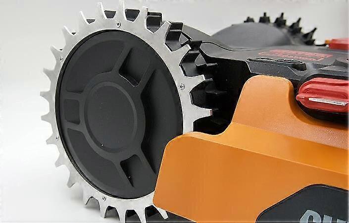 Mowing robot traction wheel clamp anti-slip wheel - L type 225 mm, 2 pieces