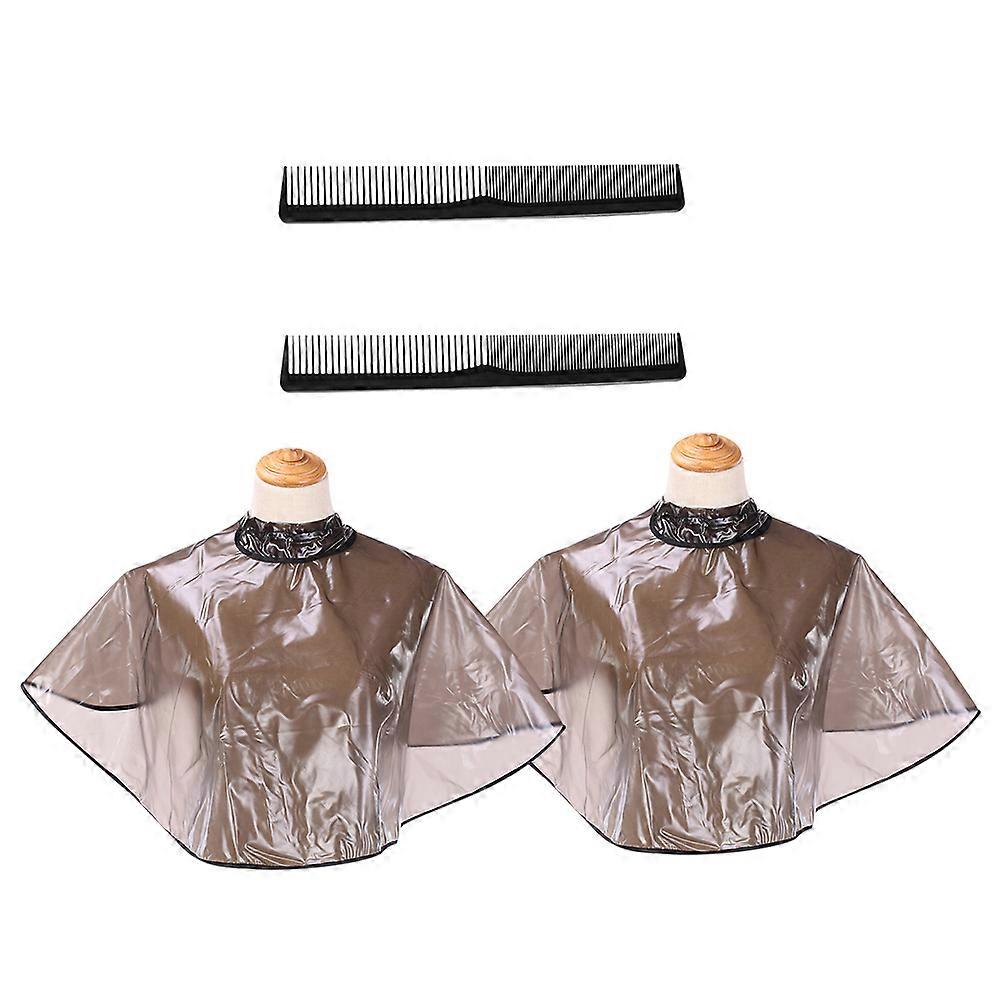 Professional Barber Cape Practical Haircut Capes Easy to Clean Breathable for Adults 1 Set