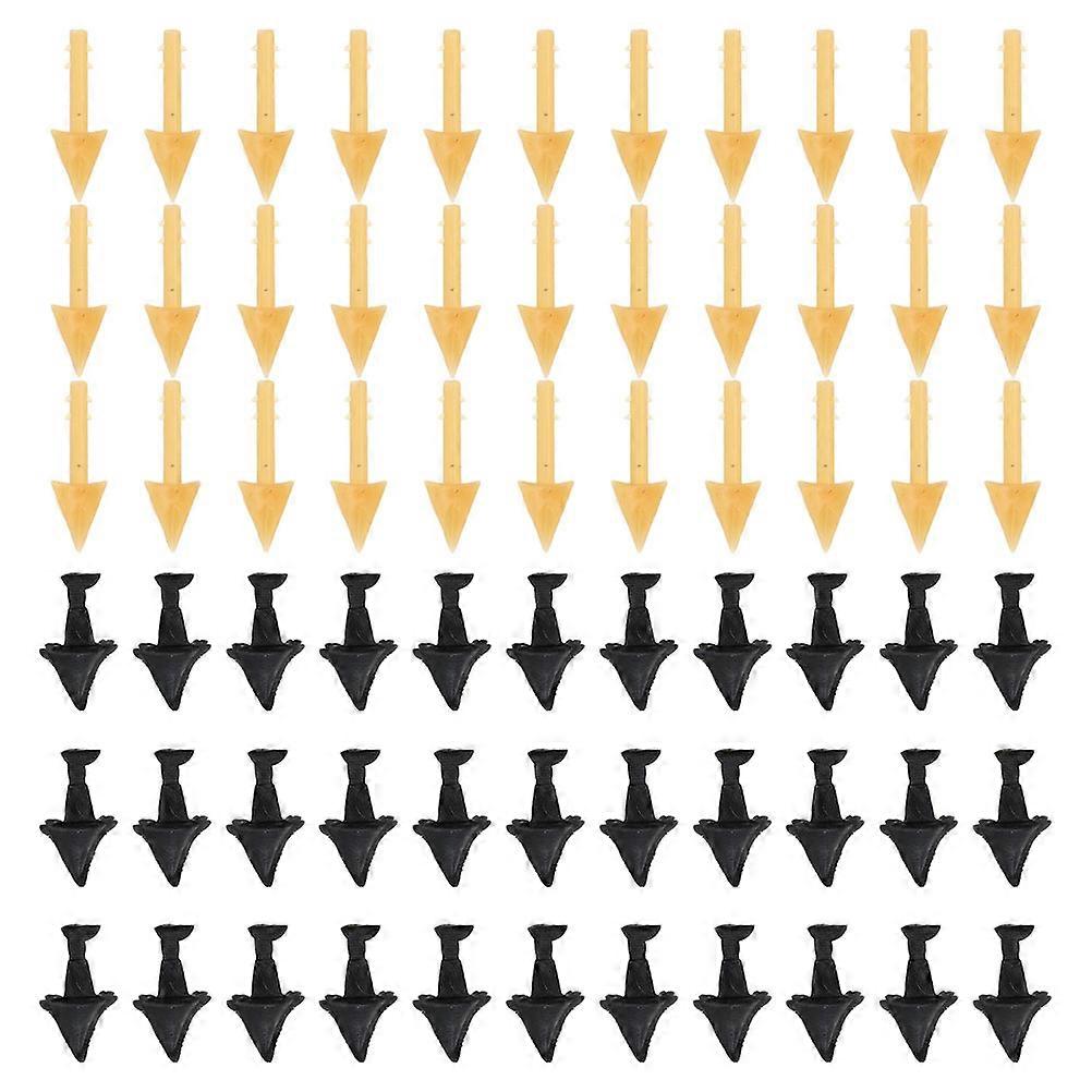 Chicken Beak Bird Beak Craft Inserts Pet Bird Models Interactive Fun Peach 300Pcs