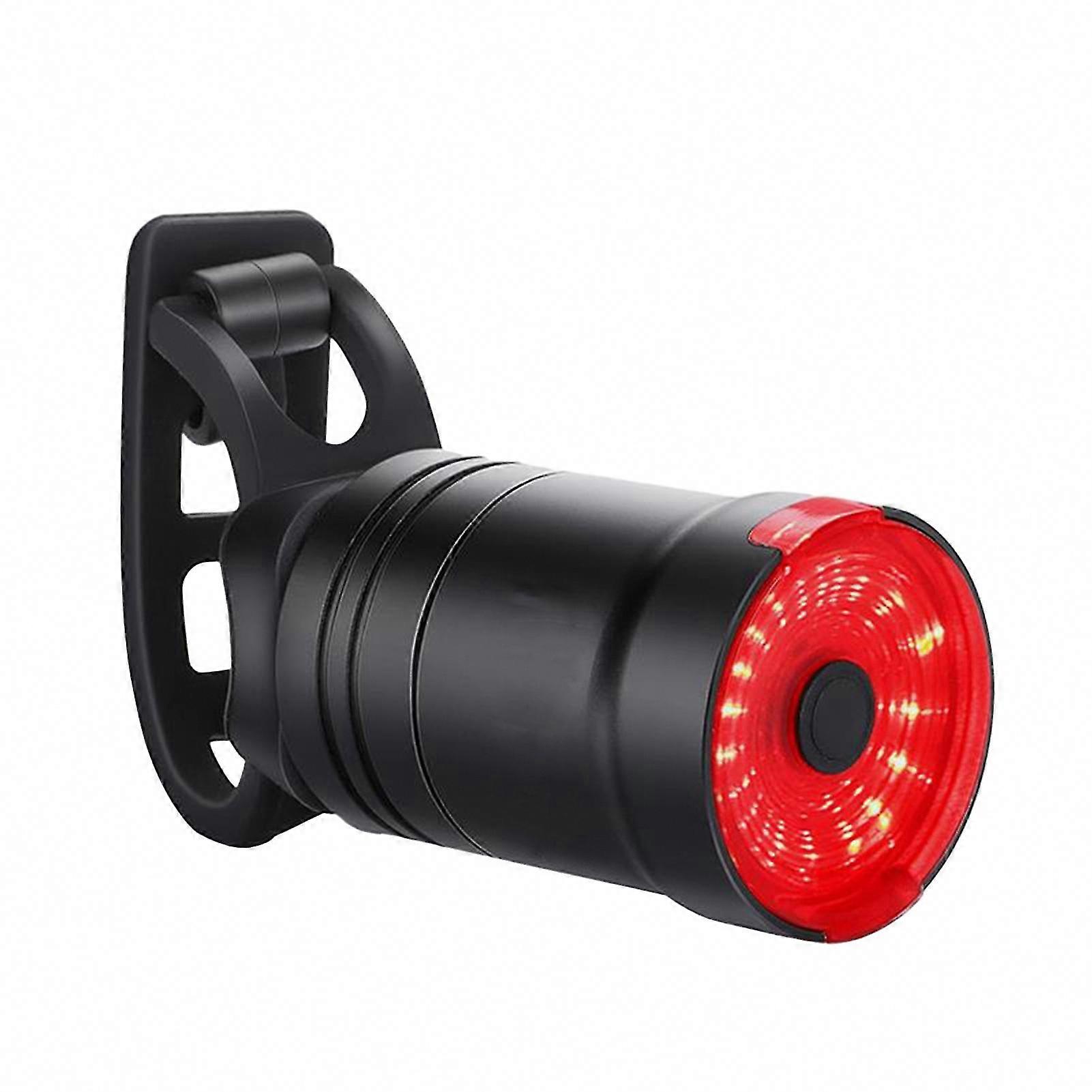 USB Rechargeable Bike Rear Light - Waterproof LED Taillight for MTB Road Bicycle with Turn Signal Warning