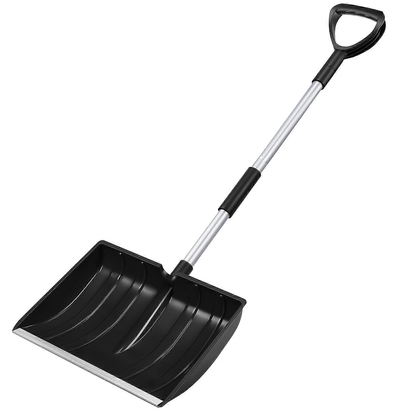 Snow Clearing Tools Snow For Outdoor Tool 90-120 Cm Length Black 1Set