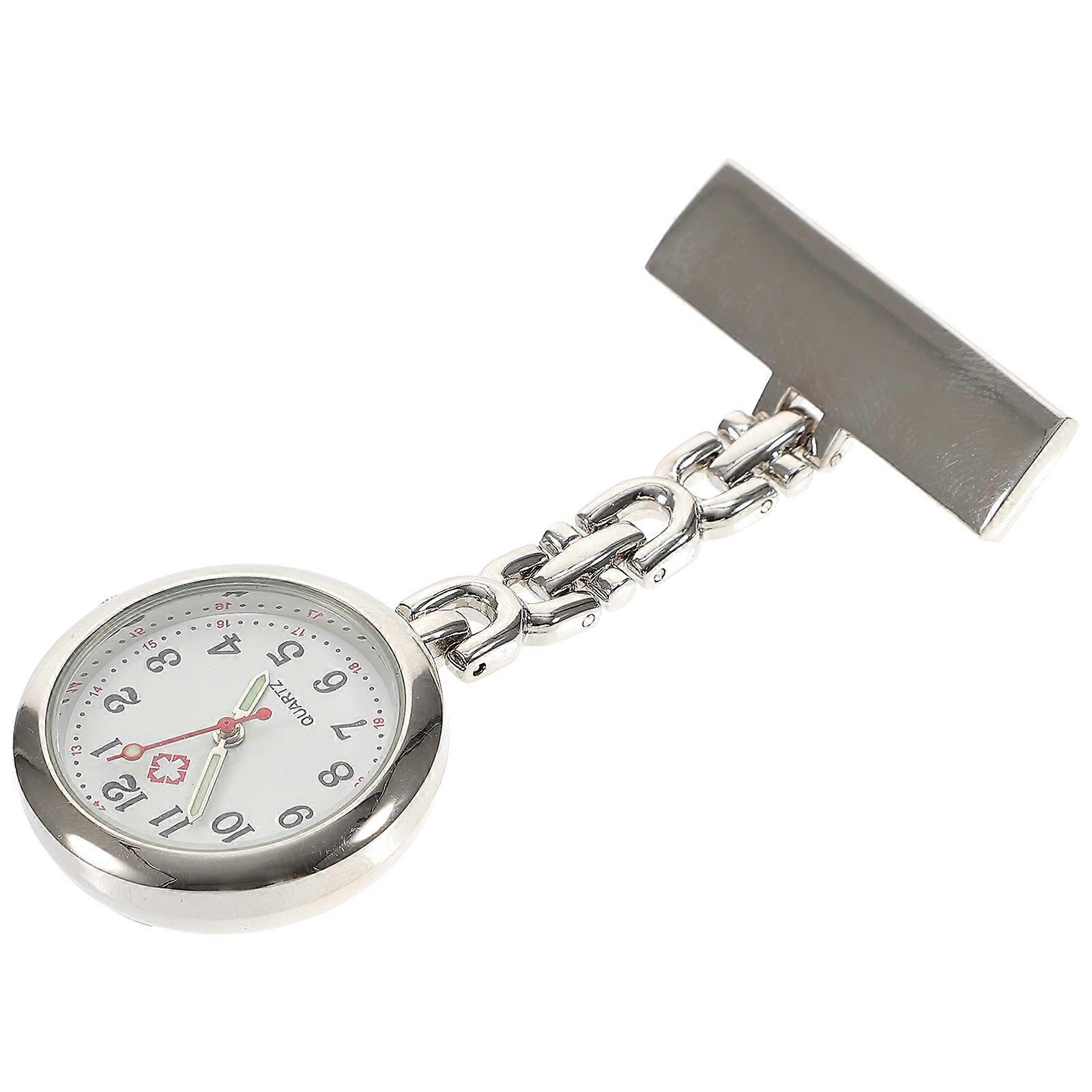 Useful Nurse Fob Watch Pocket Timekeeping Clear Time Reading 1Pcs