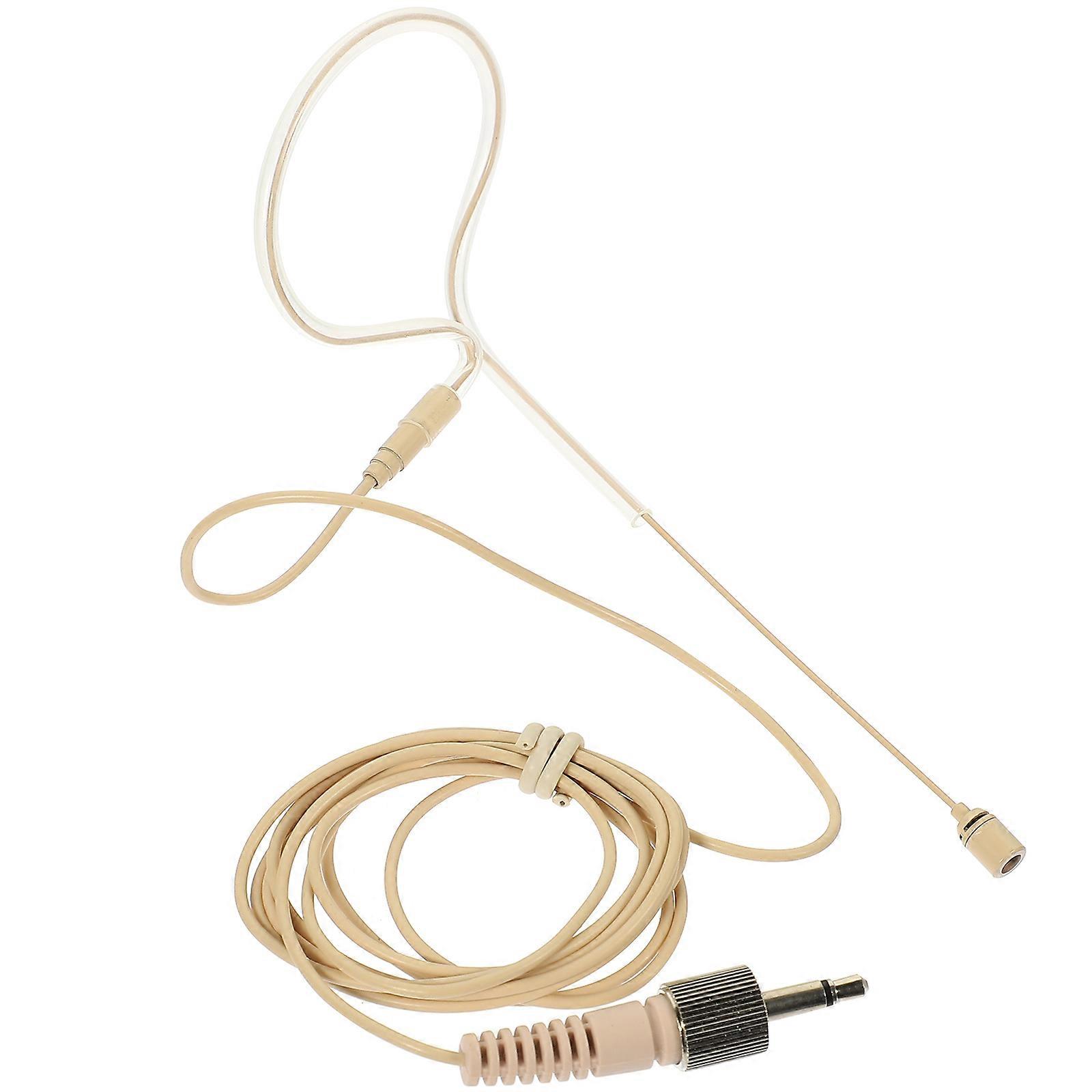 Condenser Microphone with Over Ear Design for Lectures, Live Performances, and Podcasts – Clear Sound with Smooth Frequency Response