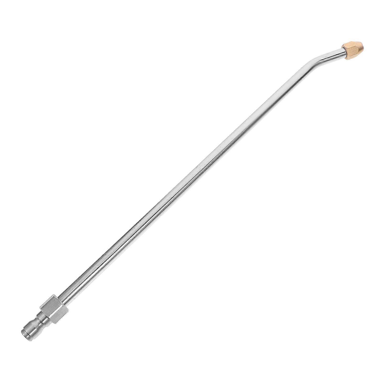Pressure Washer Wand Extension Rod with Angled Head Quick Connector for Car Washing, Roofs, Gutters & Household Cleaning
