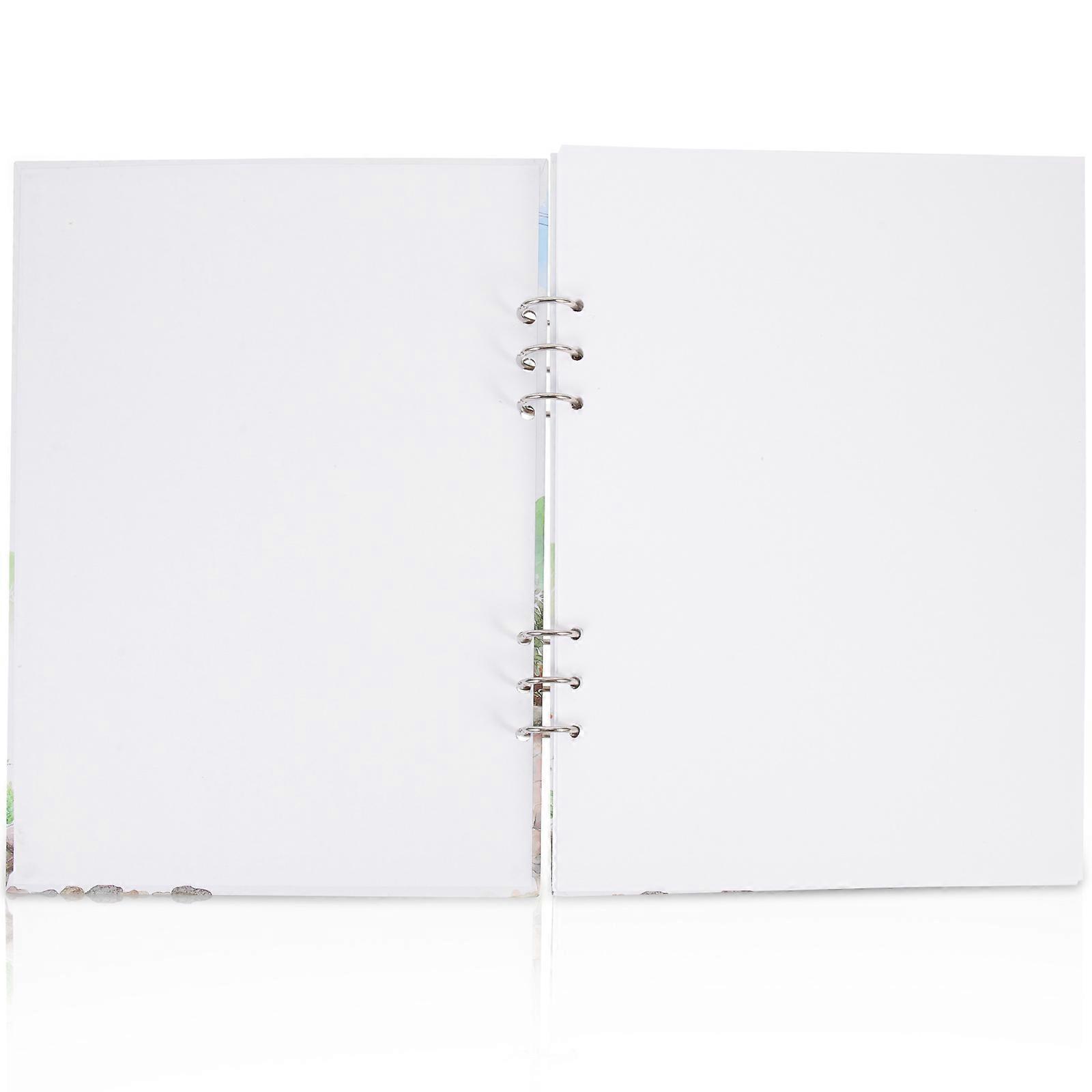 Detachable Loose Leaf Sketch Book Durable Hardcover Drawing Pad for Art, Painting, Doodling, Writing, and Creative Outdoor Projects