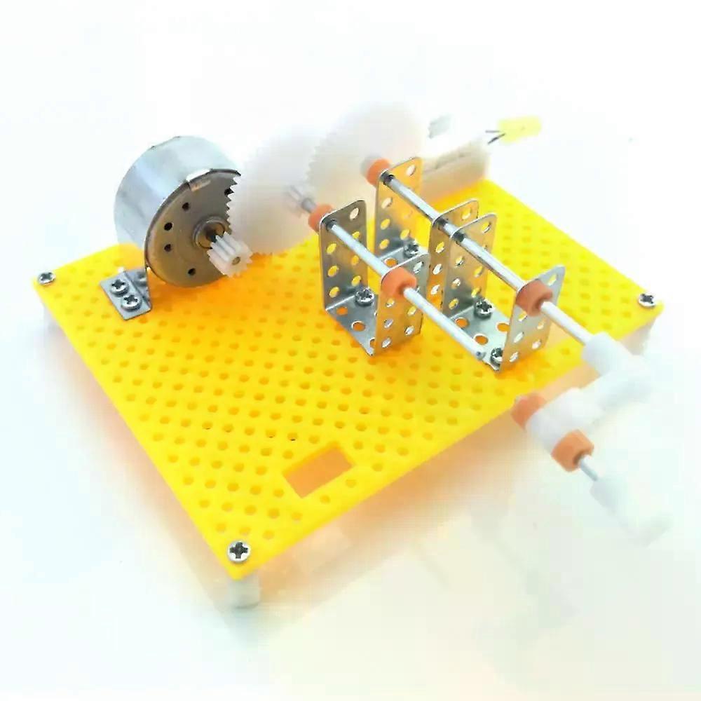 Early Learning Funny Science Physical Experiment Small Invention Education Toys DIY Hand Crank Generator Model Children Learning