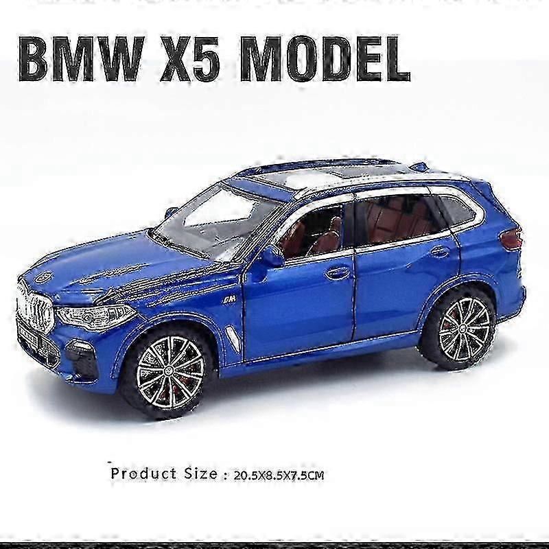 1:24 Alloy Car Model with Sound and Light Pull Back Function, Toy SUV Vehicles Collection Gift