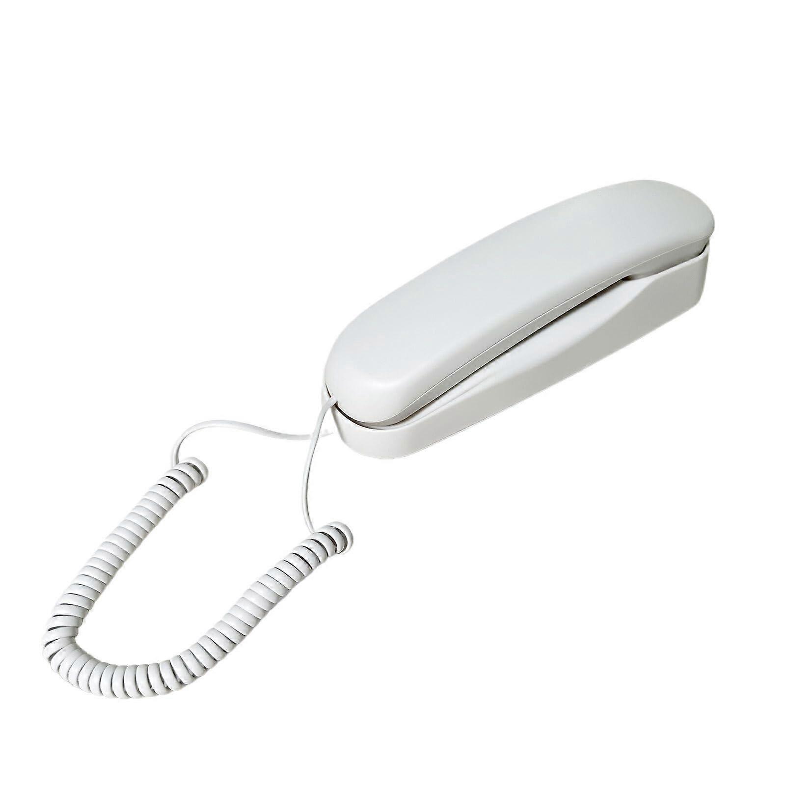 Easy-to-Install Landline Phone Extension Compact, Space-Saving, White, RJ11 Compatible, Wall-Mountable