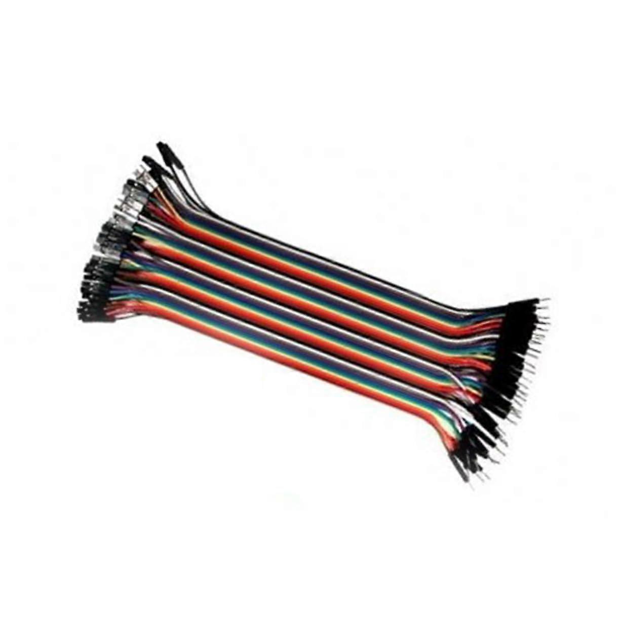 Copper Wire Breadboard Jumper Cable 30cm Length Male to Female