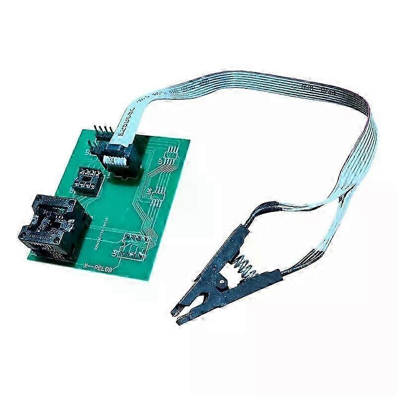 EEPROM Adapter 8Pin Wire Clip Soic 8 Sop8 Test Clip Socket Clip Support XPROG V612/UPA/Orange/CG PRO 9S12/Iprog-A60M