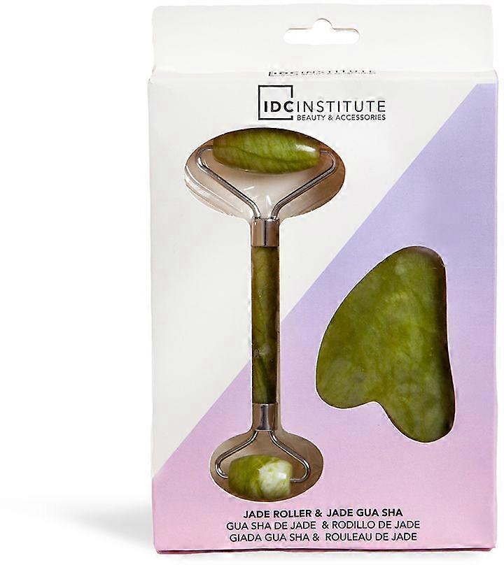 Jade Gua Sha & Jade Roller IDC Institute 2 pcs