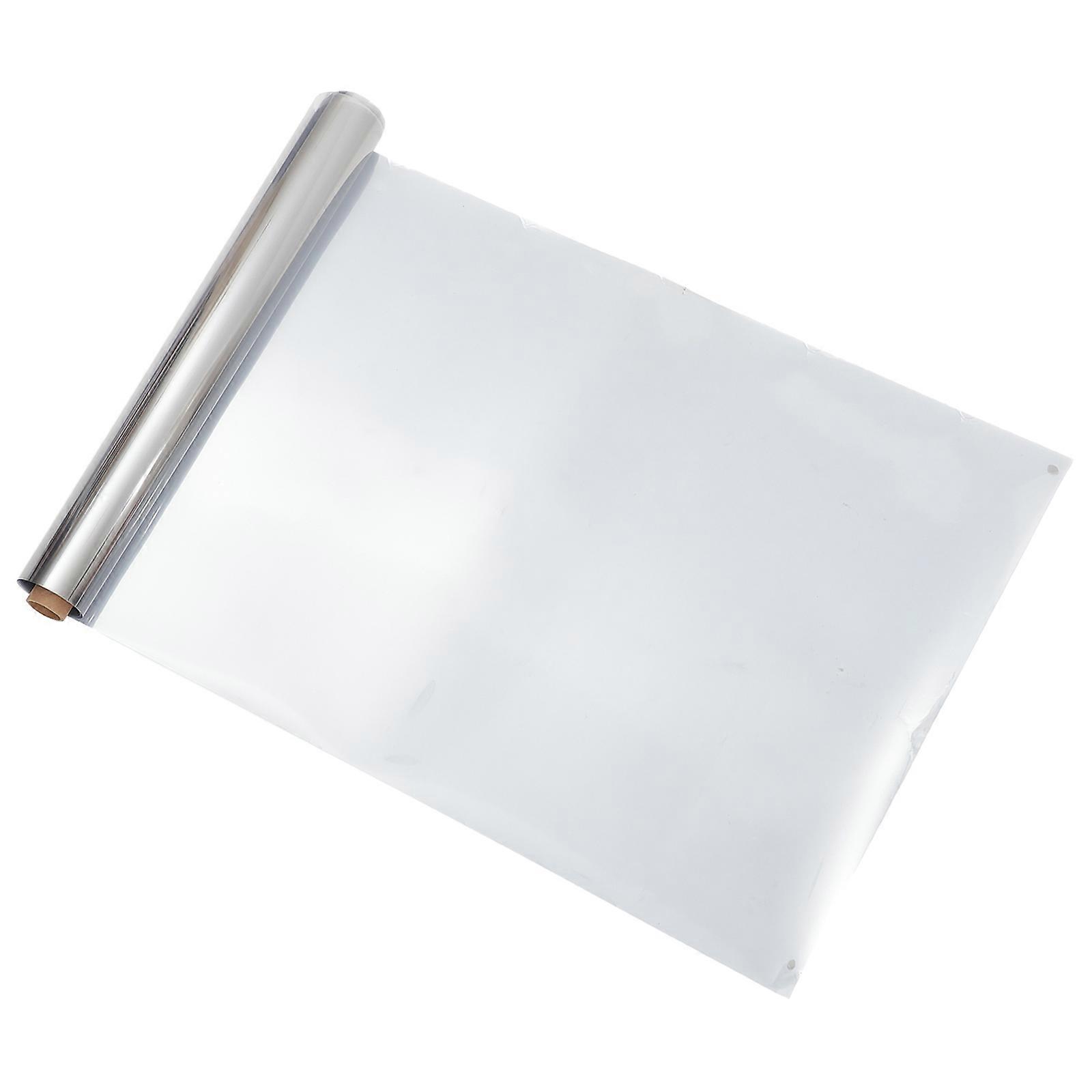 Heat Privacy Window Film Static Cling Blackout Tint with Glare Reduction and Mirror Reflective Protection for Home & Office
