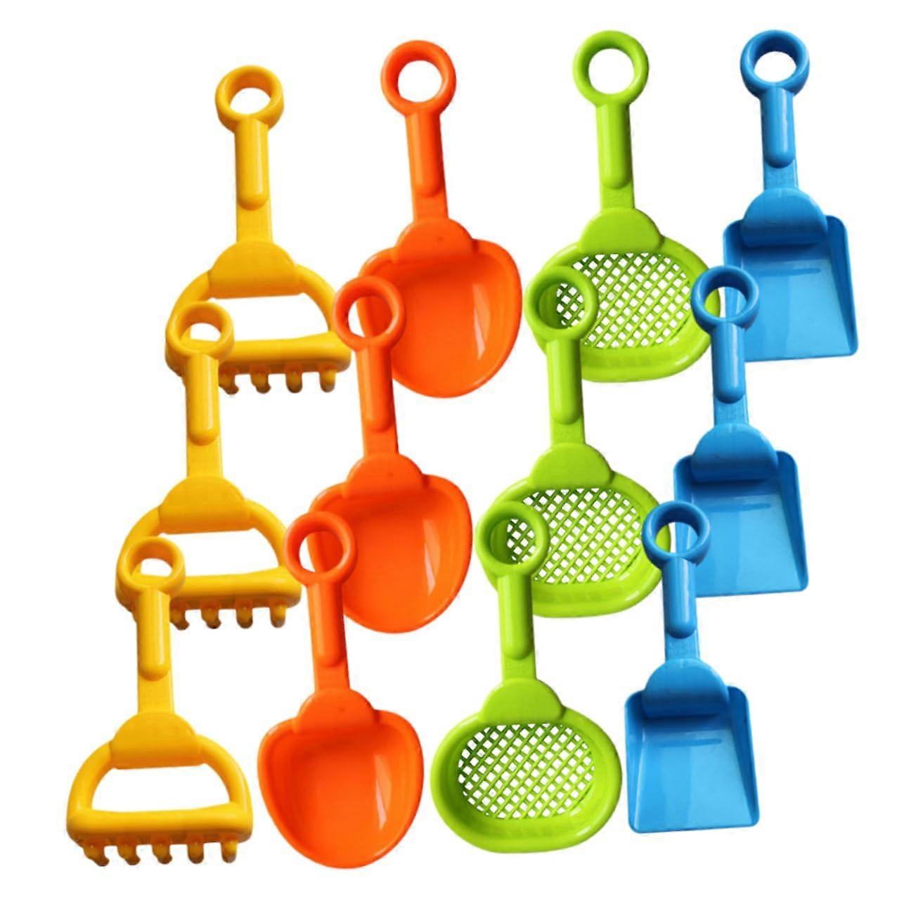Creative Partial Sand Toys: Durable Plastic Shovels, Rake, Sieve for Beach  Garden