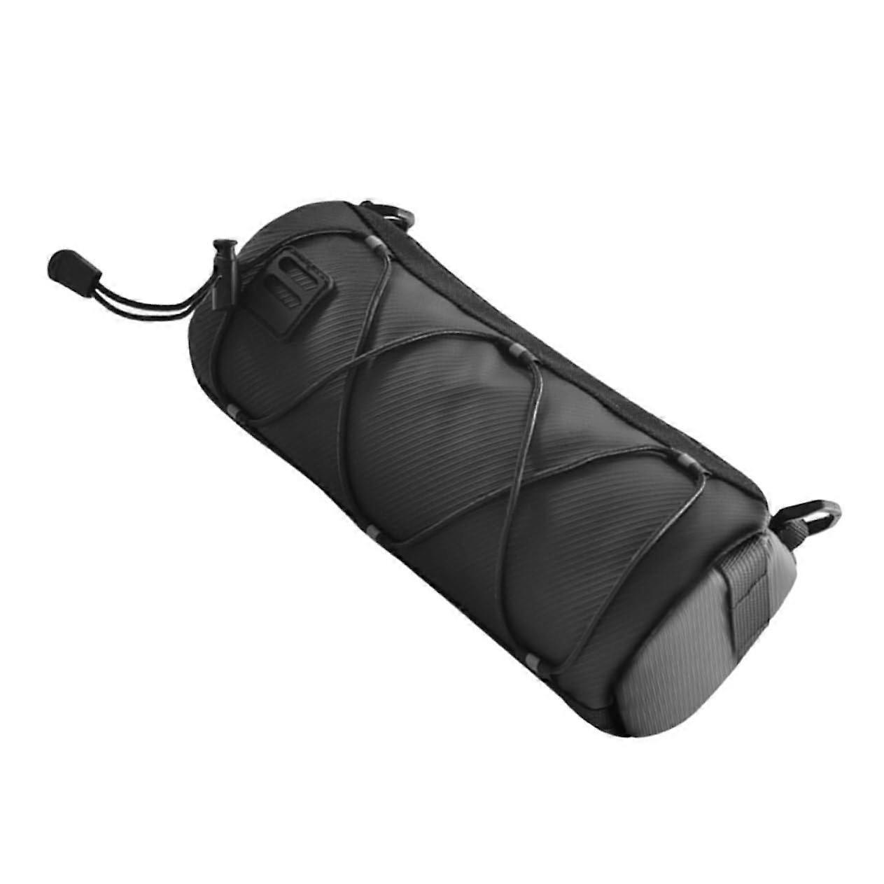 Bicycle Handlebar Bag for Mountain Bike Easy to Install on Front Tube for Storage of Mobile Phone Purse and Water Bottle