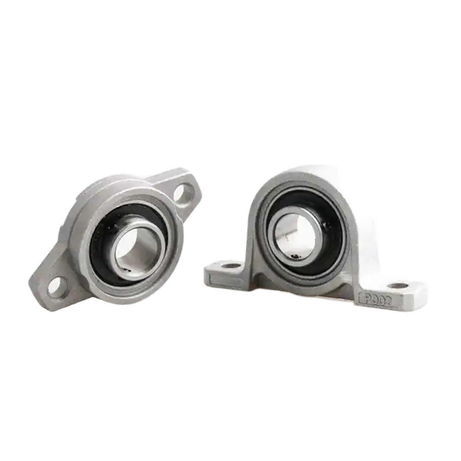 Mounted Bearing 8mm to 30mm Zinc Alloy Pillow Block Support KFL08 KFL000 KFL001 KP08 KP000 KP001 KP002 for Ball Bearing Applications