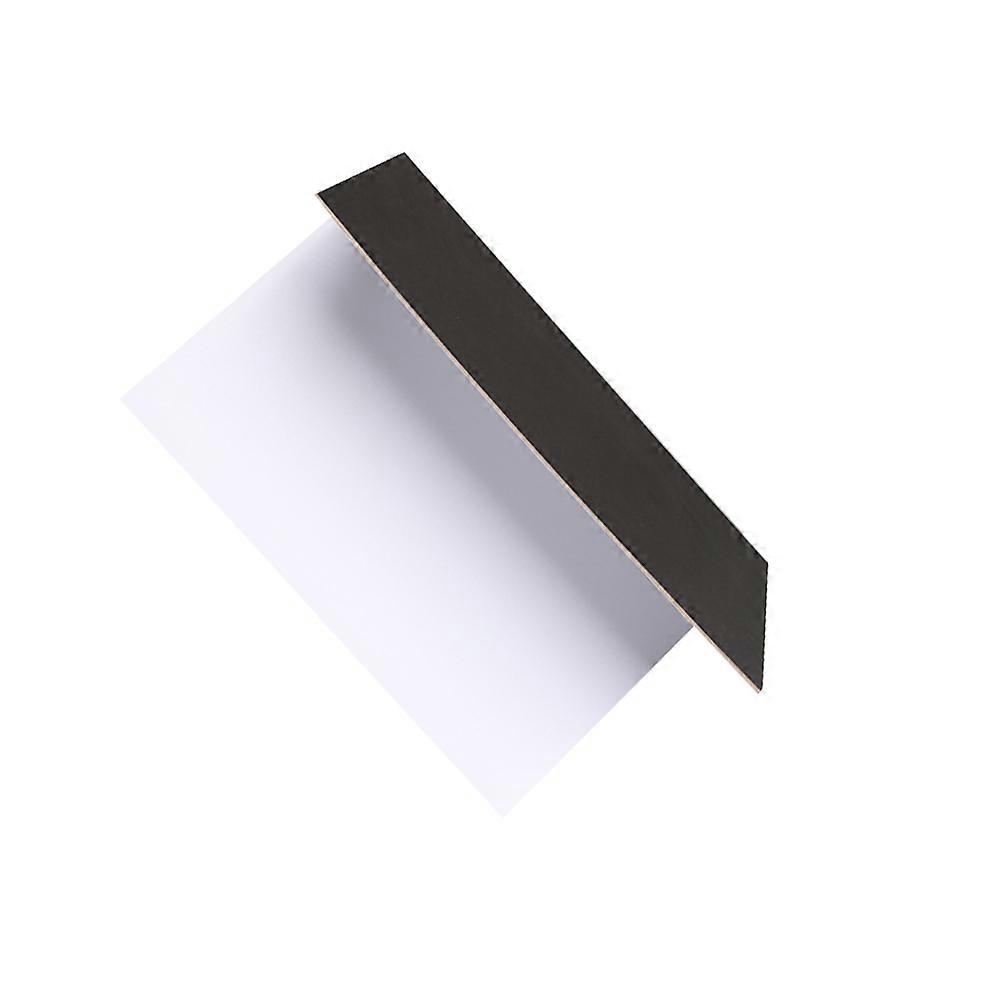White Cardboard Backdrop Camera Reflector Supplementary Lighting Silver Emphasize Contours Durable Design 1Pack