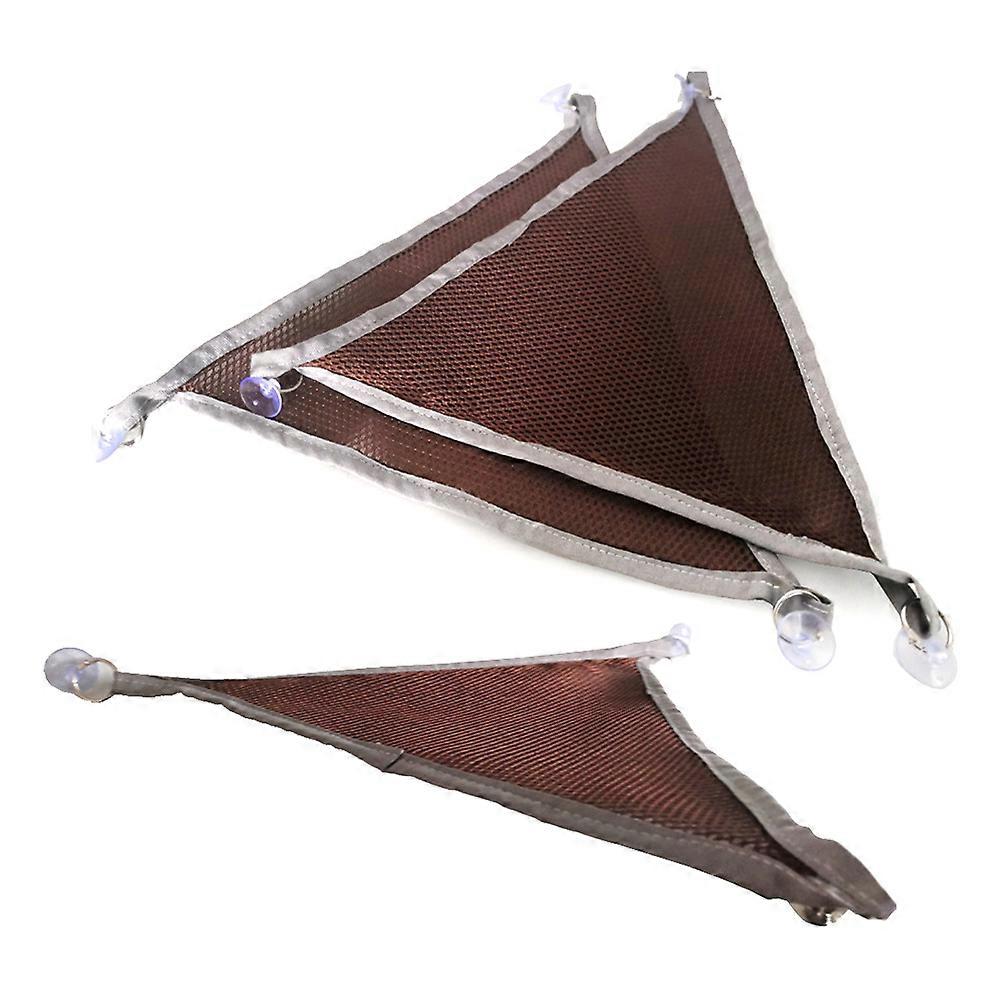 Hammock Reptile Lounger Breathable Durable for Indoor Pet Use Pet Reptile 33x33x0.5cm 2Pack