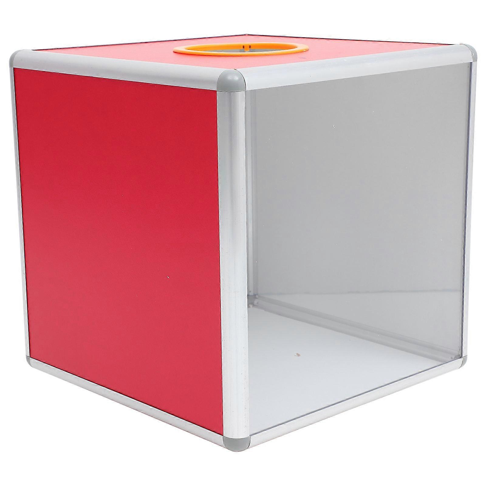 Raffle Ticket Storage Box Donation Holder Organizer 1 Set