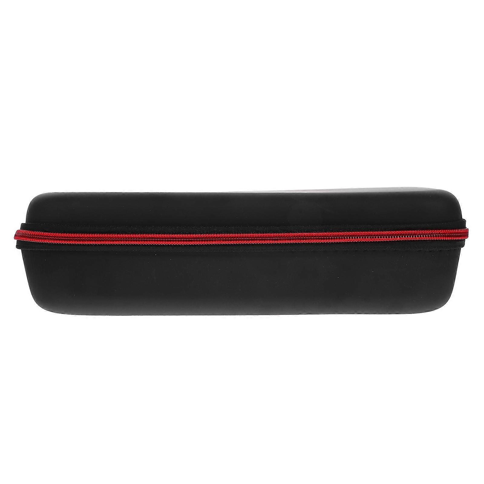 PU Protective Microphone Bag – Thickened Hard Case with Zipper for Travel Storage of Mic and Digital Accessories, Organizer Pouch for Charger, USB,