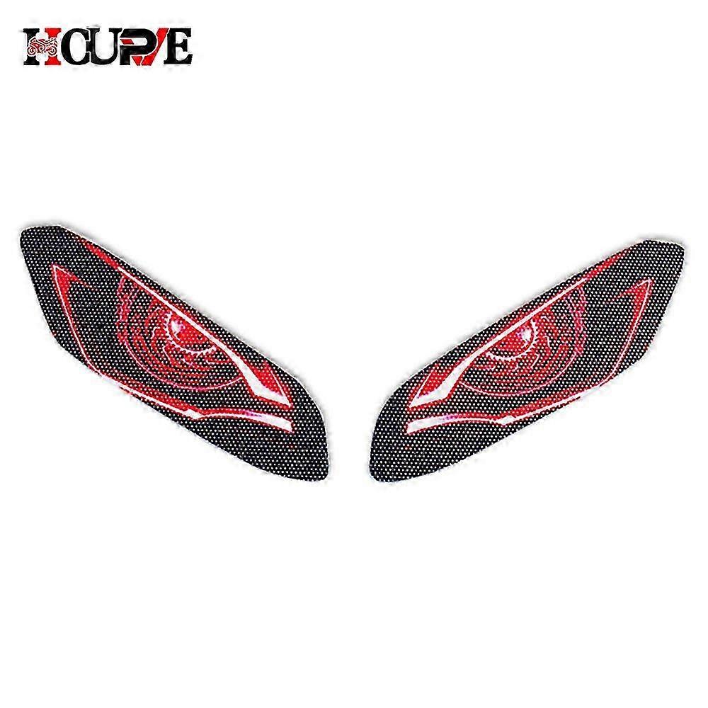 Motorcycle 3D Front Fairing Headlight Stickers Guard Head Light Protection For YAMAHA YZF-R3 YZFR3 YZF R3 2019-2025