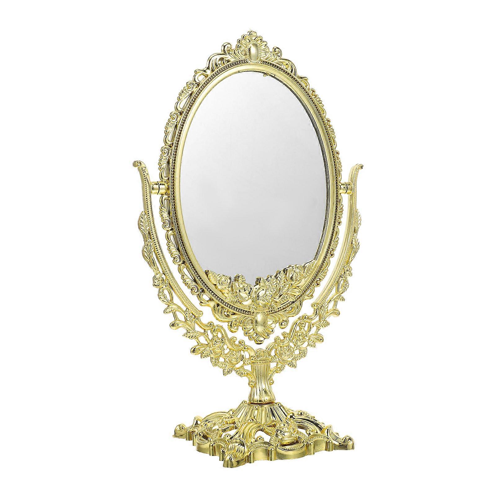 Swivel Vanity Mirror Vintage Makeup Mirror for Dressing Table