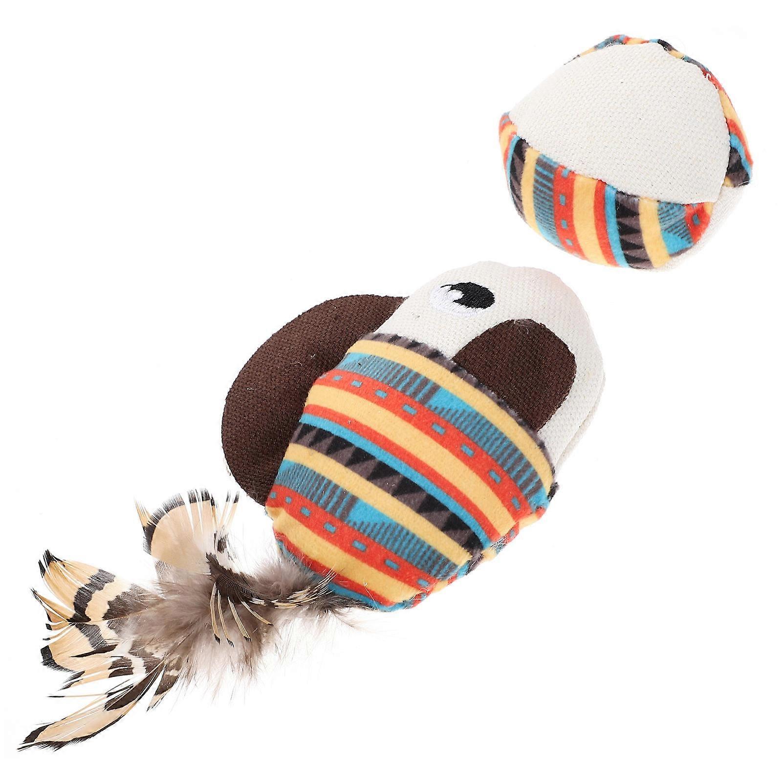 Chewable Plush Toys for Cats, Supporting Playful Interaction and Growth