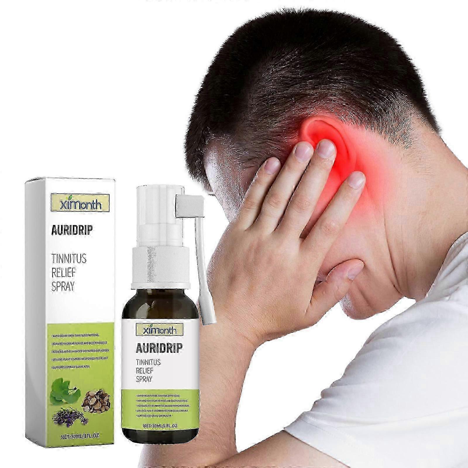 Tinnitus Relief Spray,Ear Tinnitus Sprays,Tinnitus Relief for Ringing Ears,Ear Drops for Tinnitus,Ear Pain Relief,Ear Noise Spray,Ear Ringing Relievin