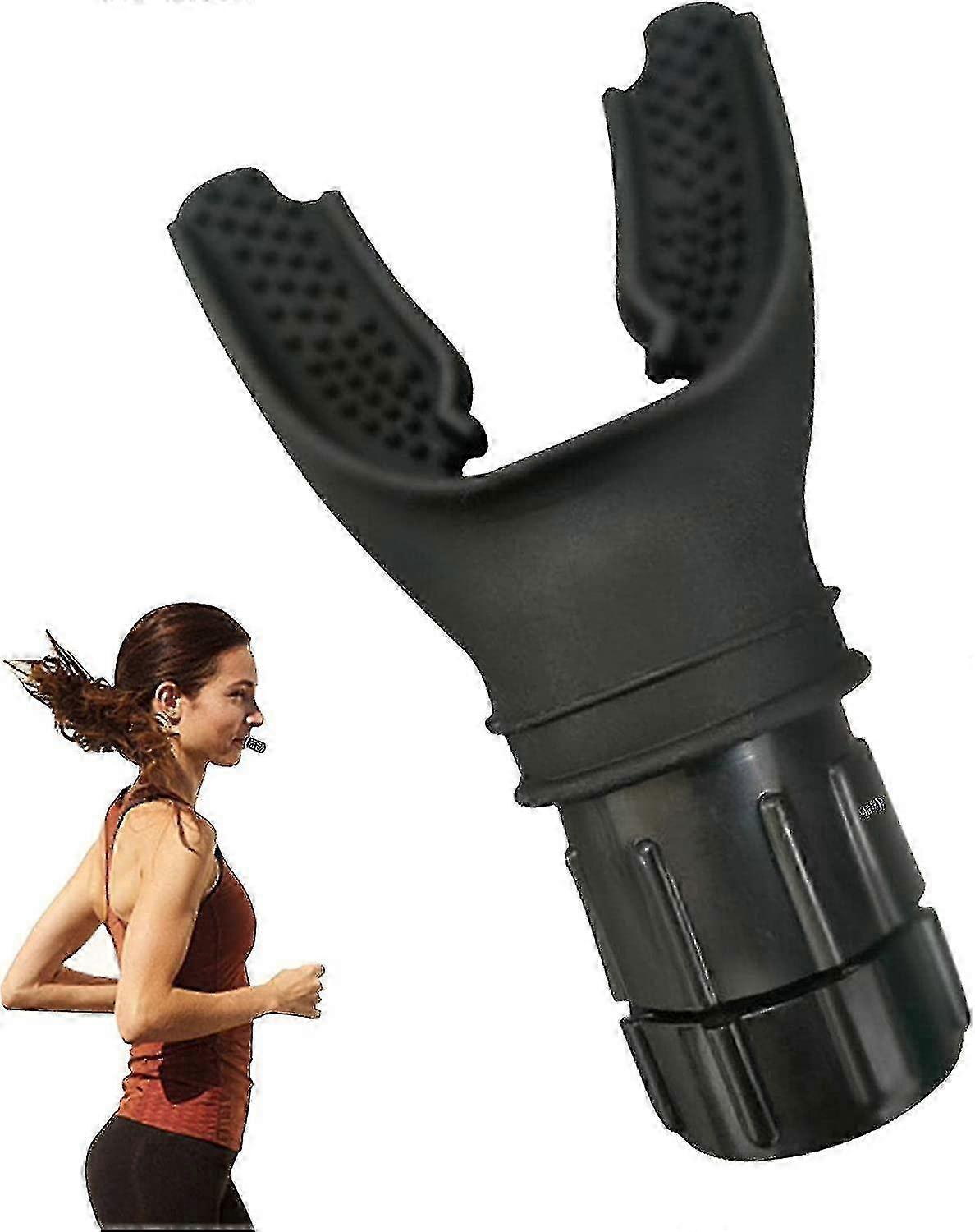 Lung breathing exercise device, with adjustable resistance, enhances lung capacity and exercises core muscles