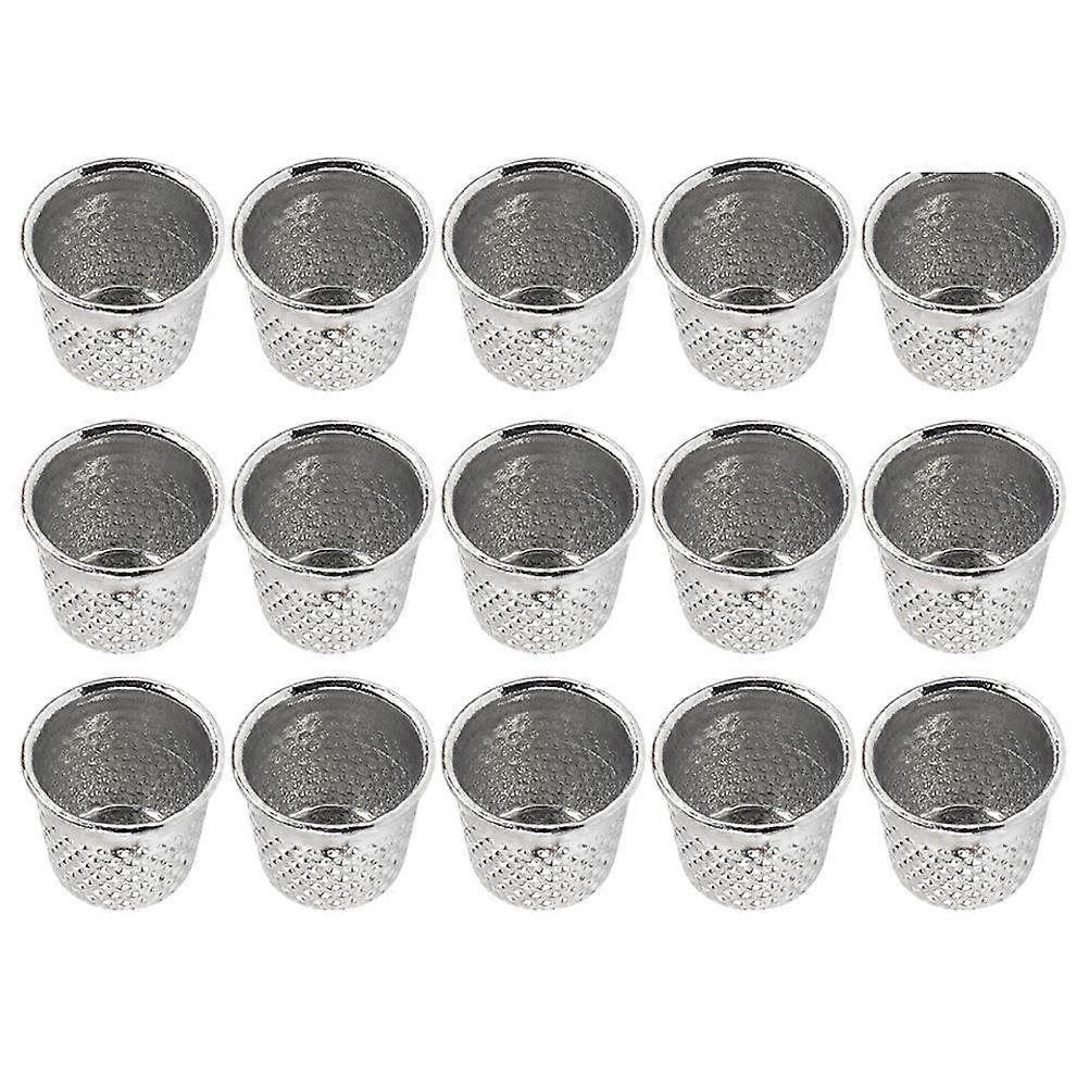 50Set Sewing Thimble Tool For DIY Crafts Designed For Home Users Size 1.90X1.90X1.60Cm For Needle Pushing