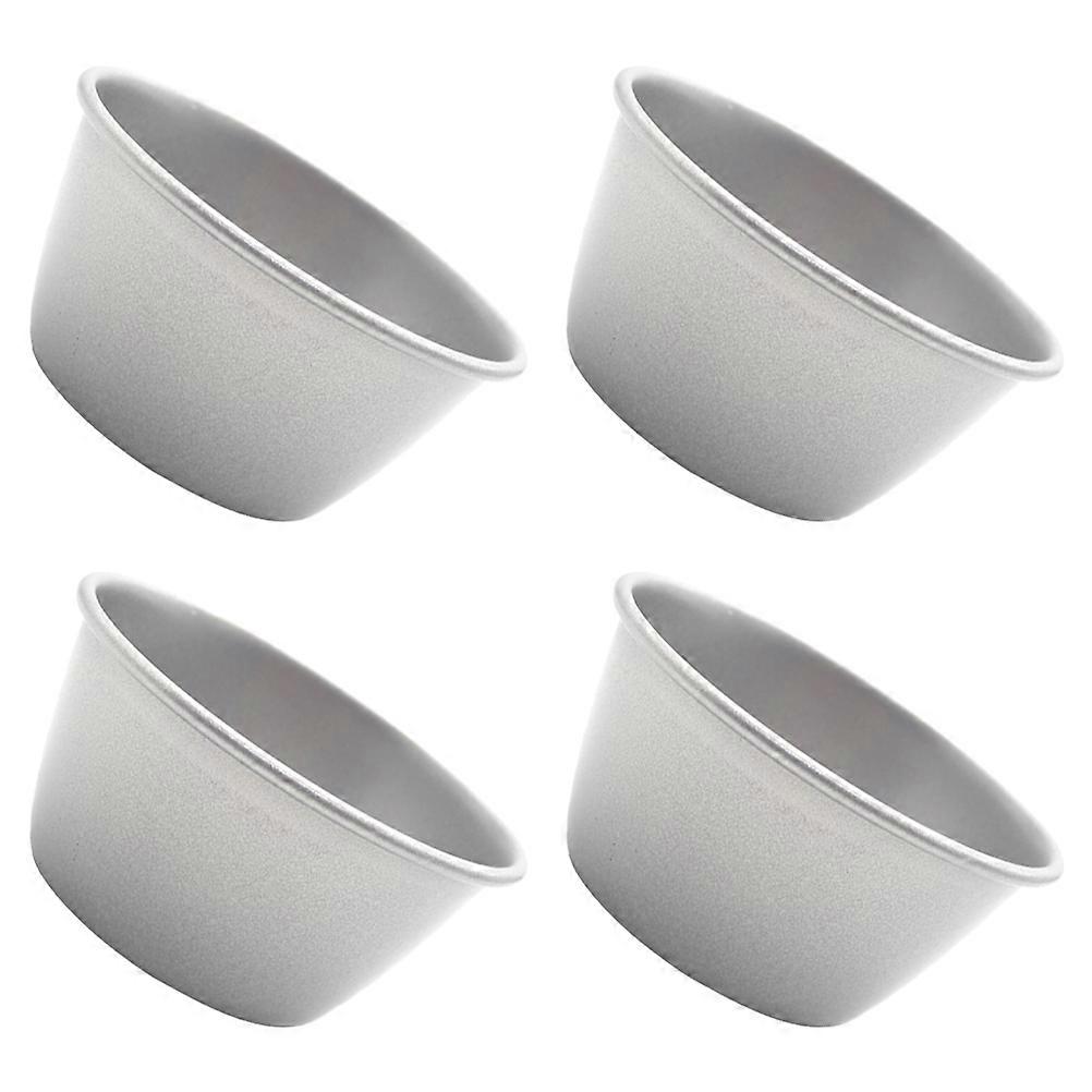 4Pcs Portable Household Pudding Molds Baking Cups Baking Tool