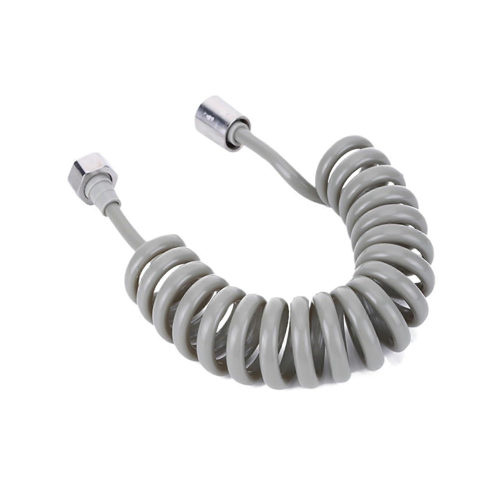 Wasserschlauch 5 m, Expanding Hose for Toilet and Bidet, Manual Spray Nozzle, Flexible Design for Bathroom Use