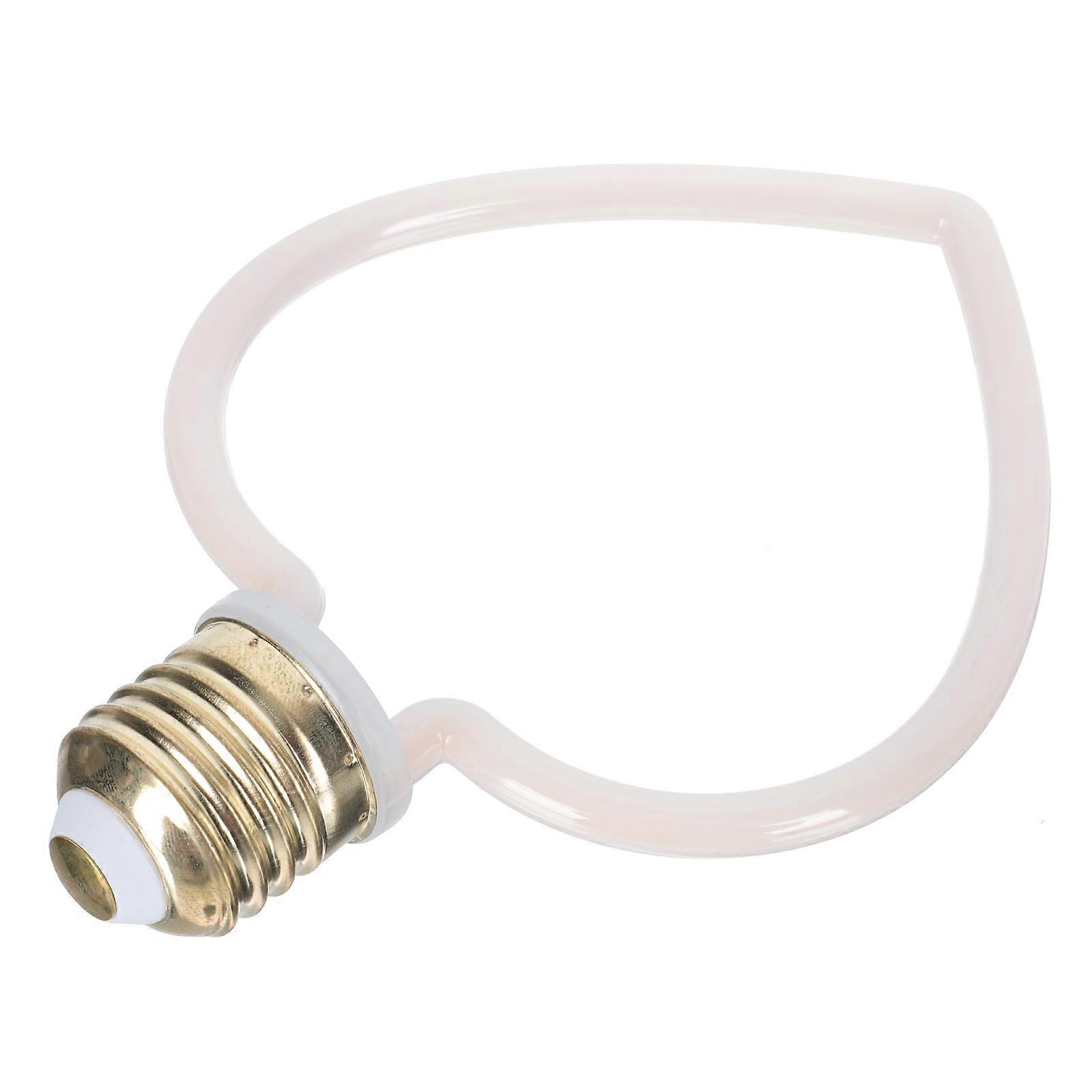 E27 Screw Retro Lightbulb Household Lamp Accessory White 1Pcs