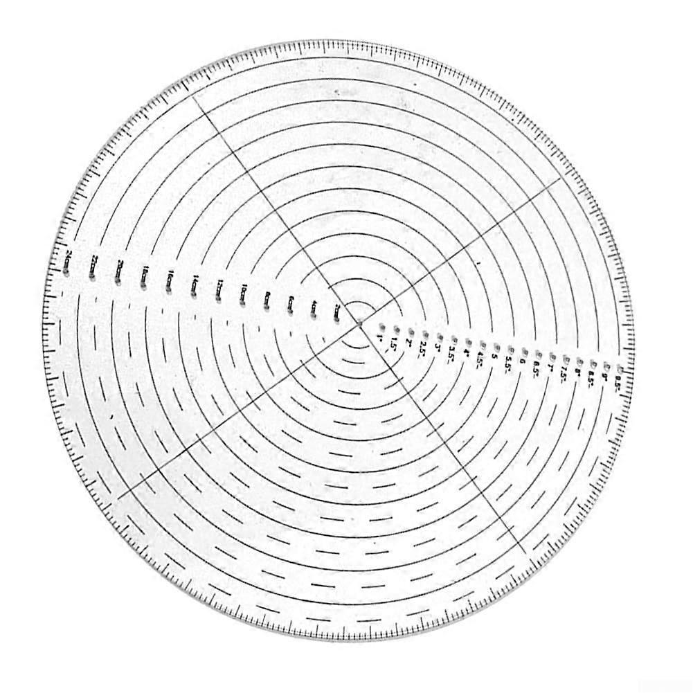 Heavy Duty 10' Round Gauge for Finding Centers in Various Craft Projects