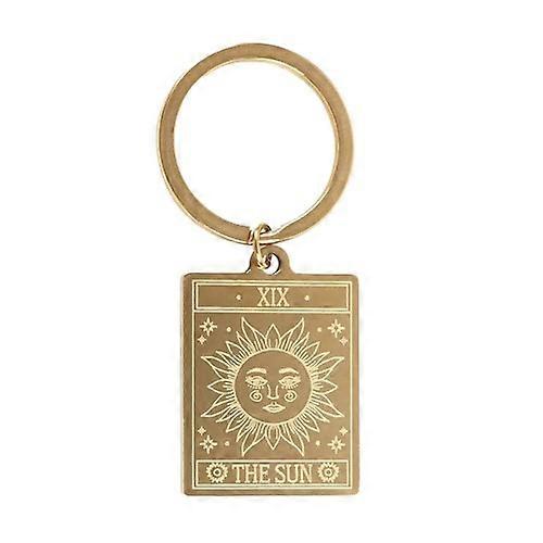 Something Different The Sun Tarot Vintage Keyring