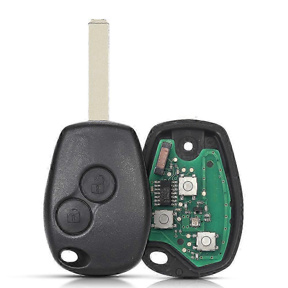 2 3 Pulsanti Telecomando Senza Chiave 433MHz Con Chip PCF7947 Per Renault Clio Kangoo Master Modus Logan Twingo trine