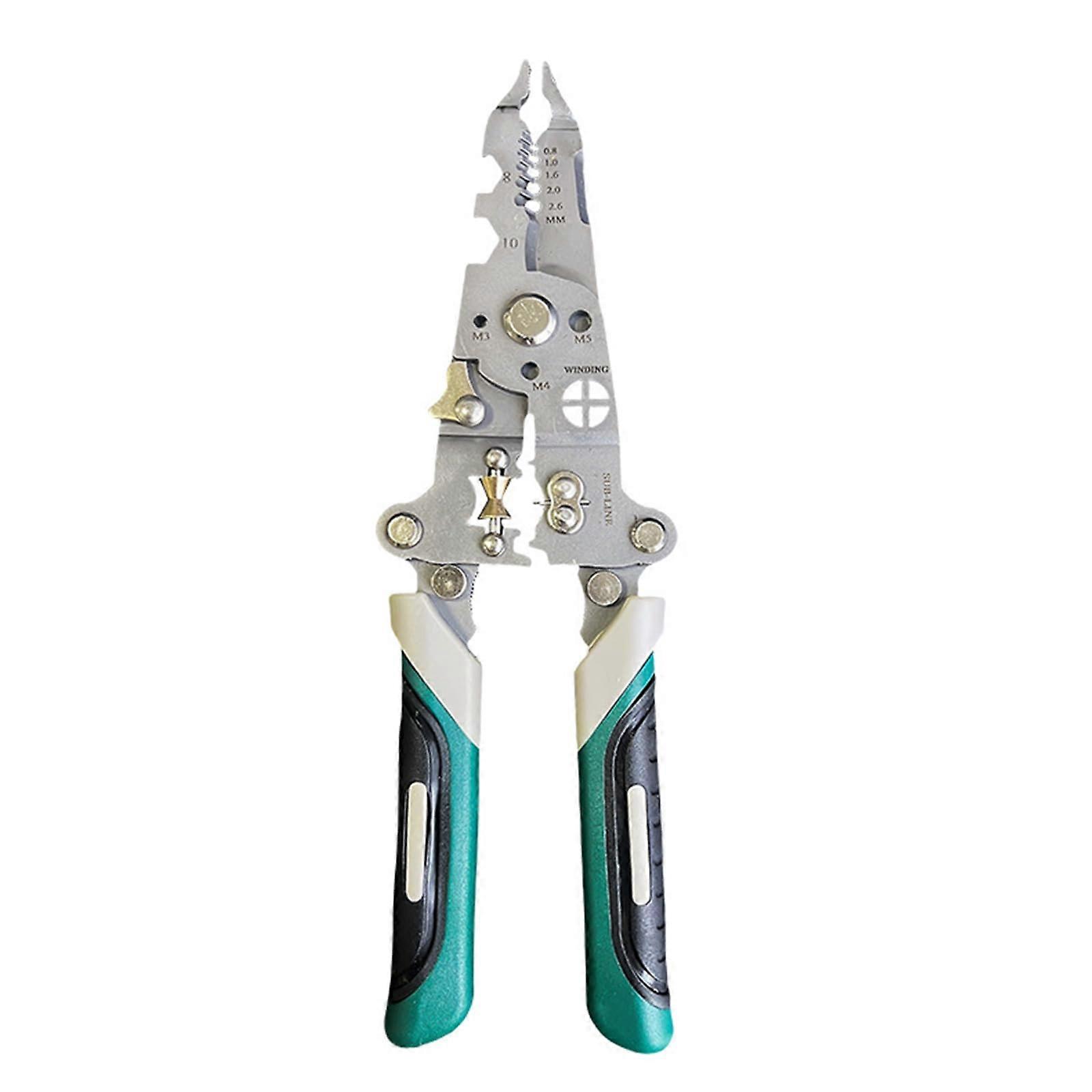 Electric Cable Stripping Tool With Foldable Design Steel Construction For Professional Electricians