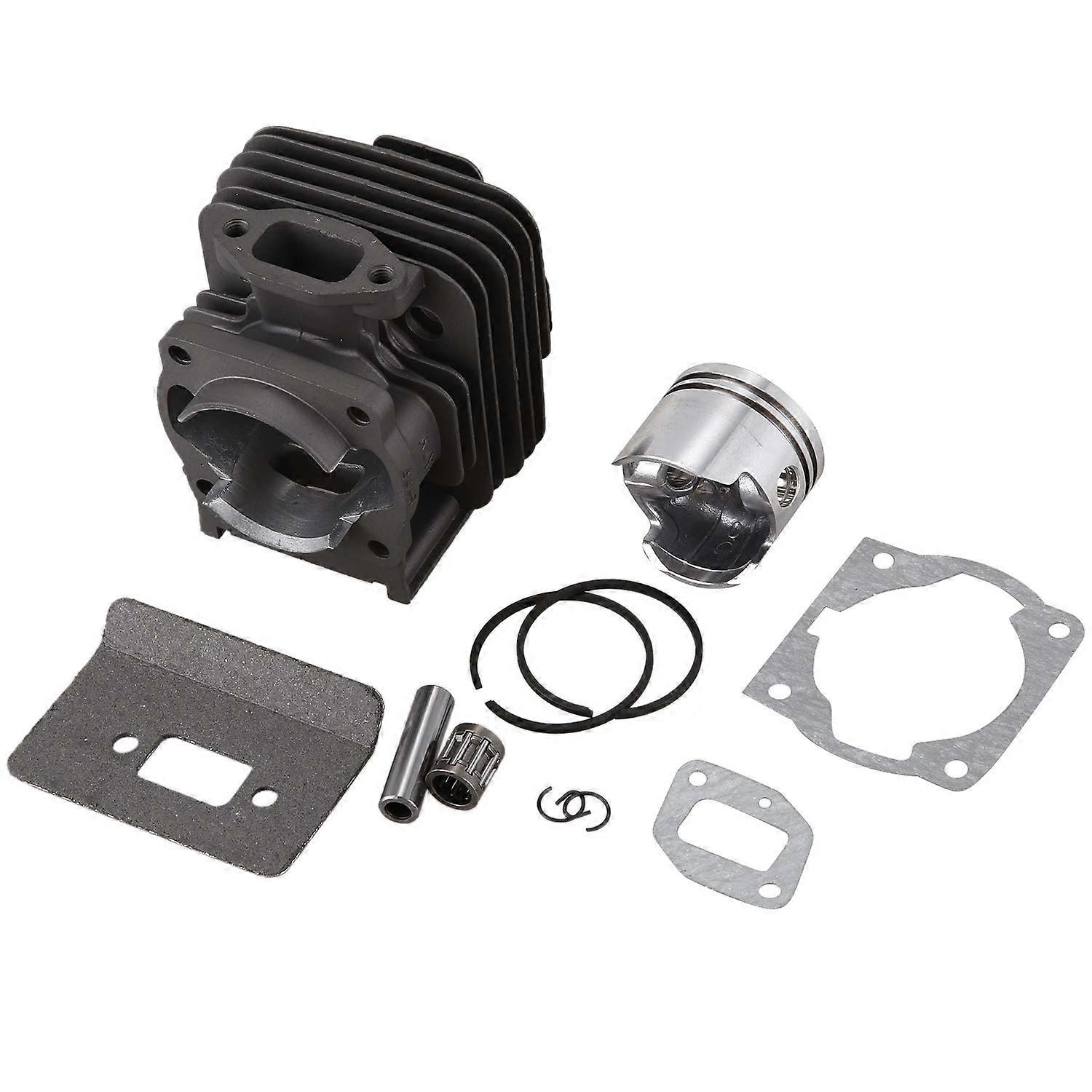44MM 52CC Cylinder Assembly 1E44F-5 44F-5 44-5 BG520 CG520 Piston Ring Clip Trimmer Parts New Replacement