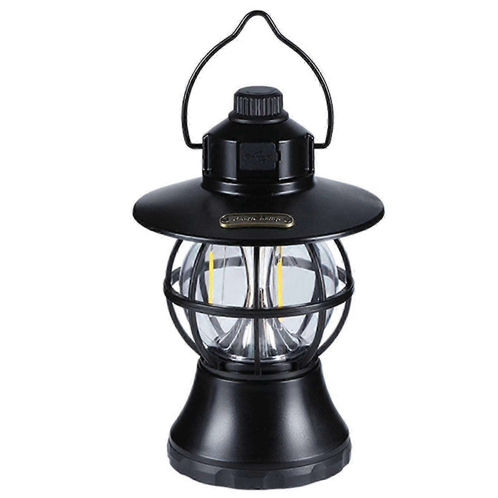 Tent Light 3 Modes Type-C Rechargeable Portable Tent Light for Camping Hiking Fishing