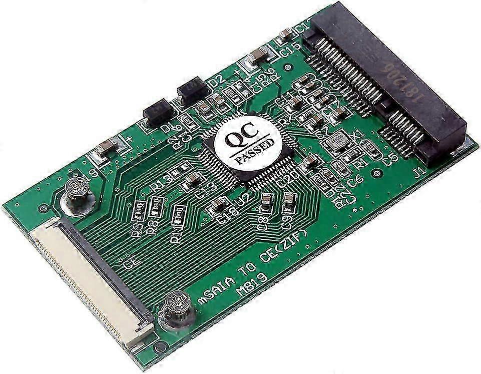 SBSGV MSATA to CE ZIF PCI-E 1.8" SSD to 40 Pin ZIF CE Converter Card SSD HDD Adapter Converter Module