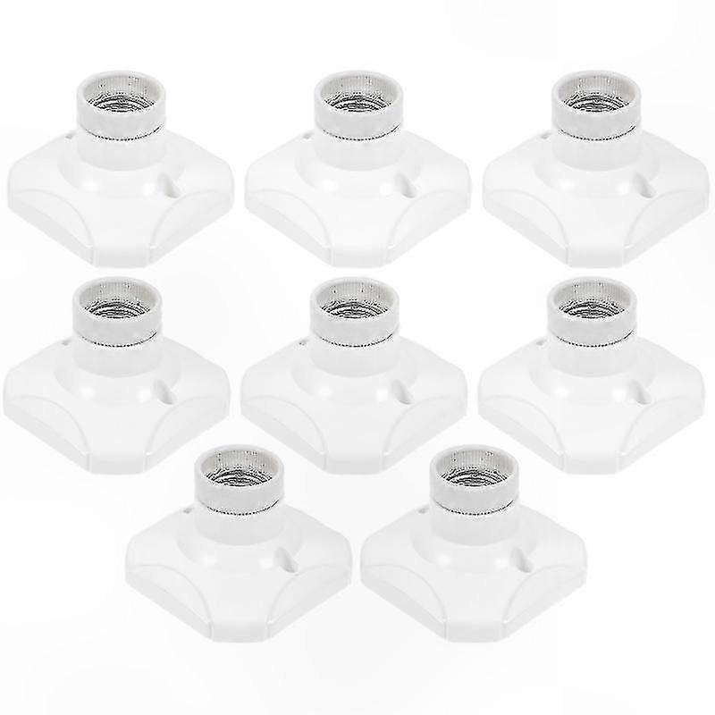 8 Pieces E27 Light Socket Holder Set