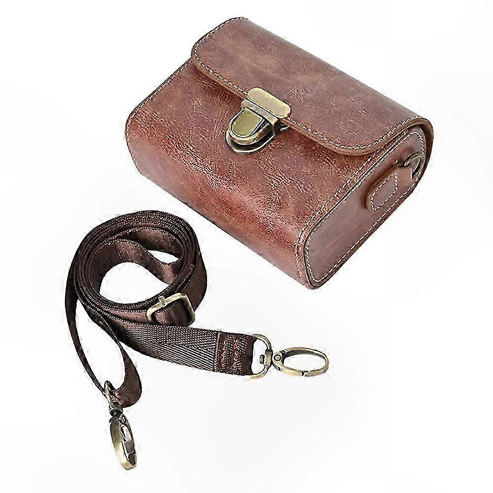 Universal Camera Shoulder Bag in PU Leather for DSLR and Mirrorless Cameras
