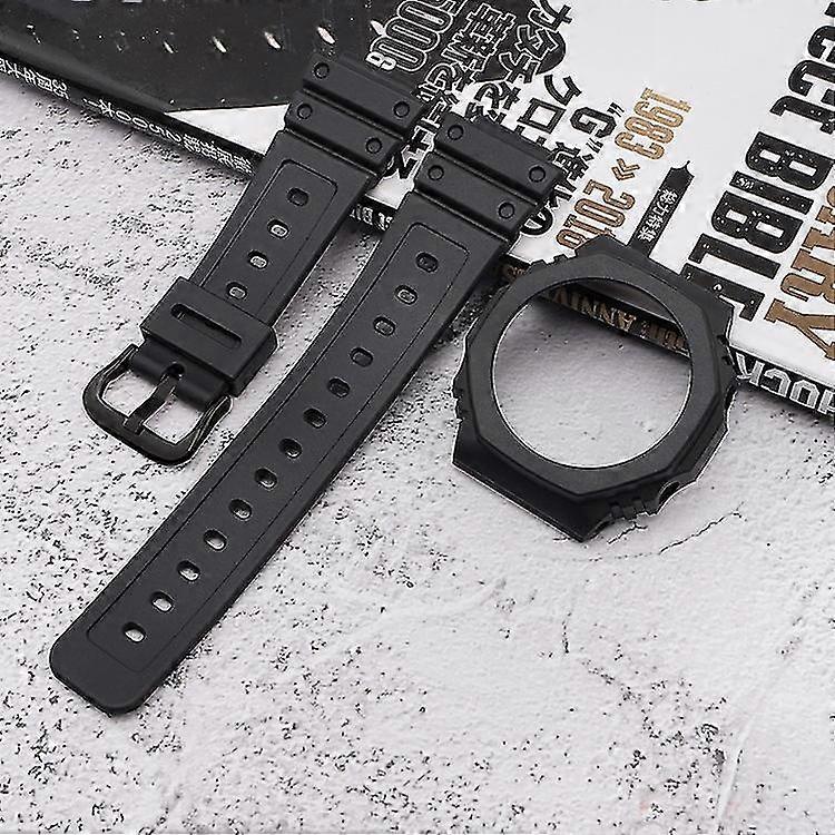 Quick Release Resin Watch Strap Kit for GA-2100 2110 - Case & Band Replacement