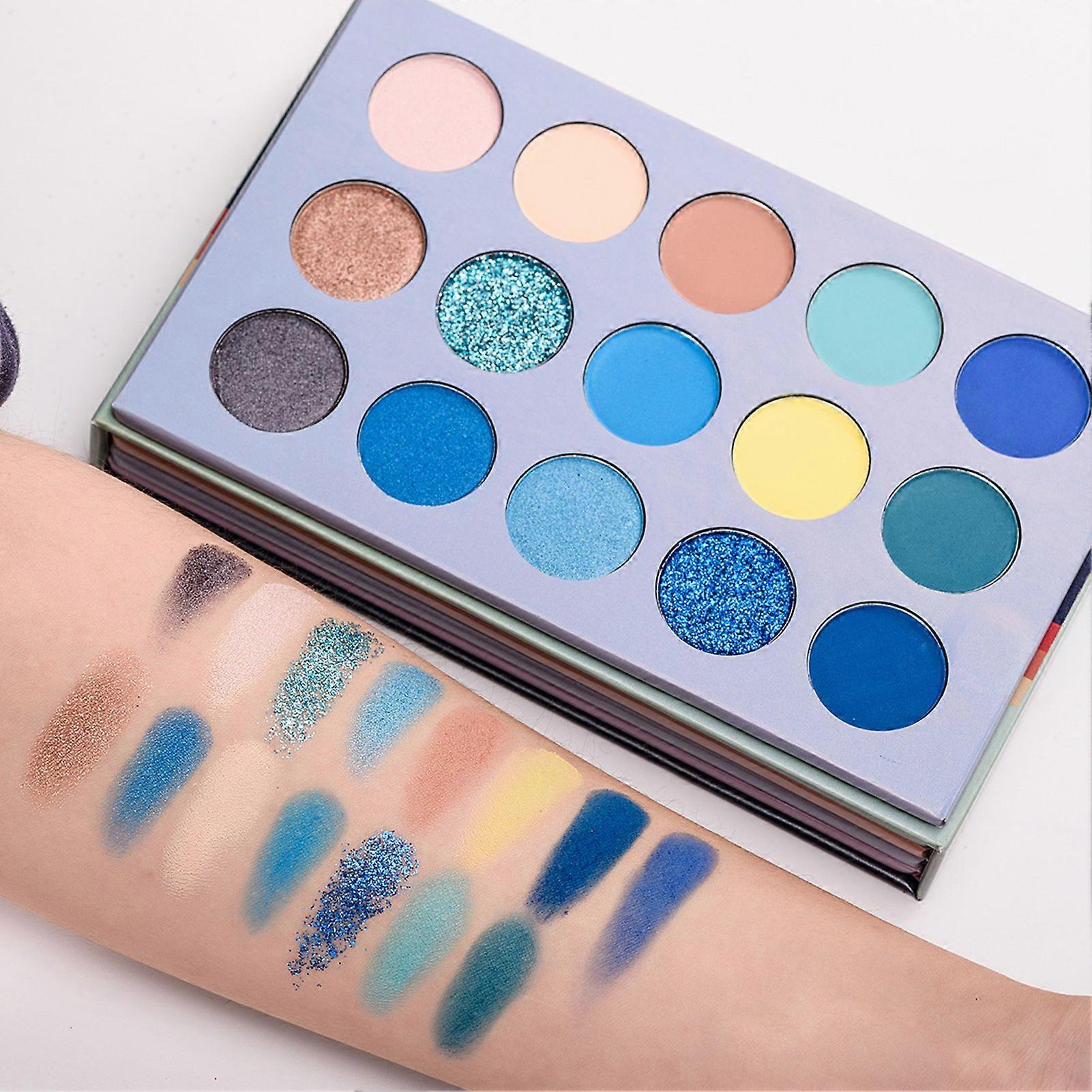 60 Colors Eyeshadow Palette High Pigmented Glitter Matte Eyeshadow Rotation Eyes Shadow