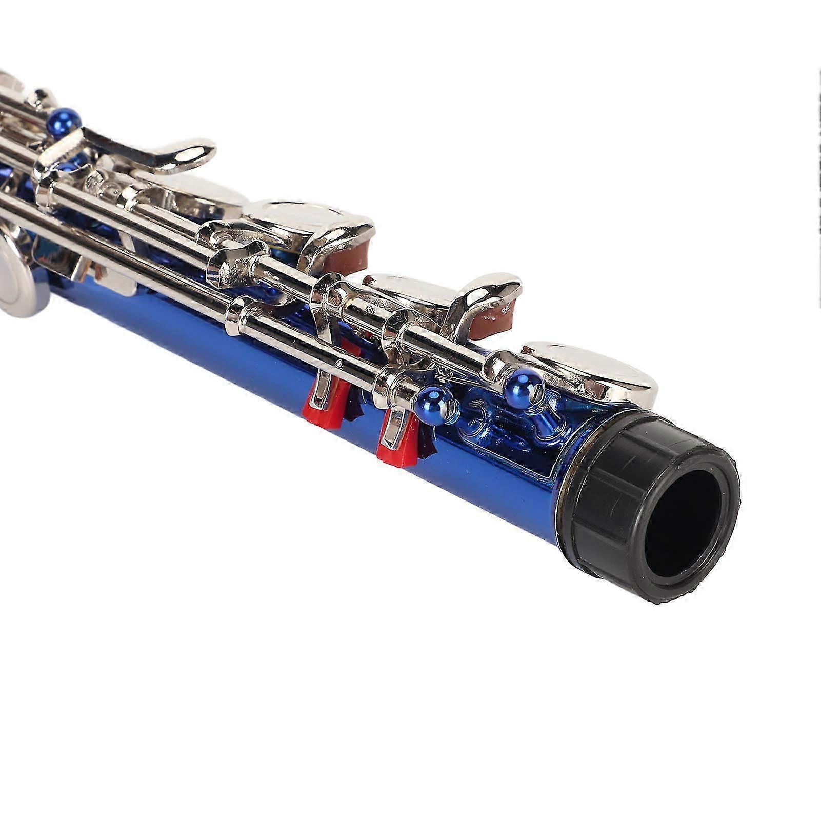 2025 C Flutes Closed Hole 16 Keys for Kids Beginner Wide Vocal Range Sensitive Response Flexible Flutes Treasure Blue