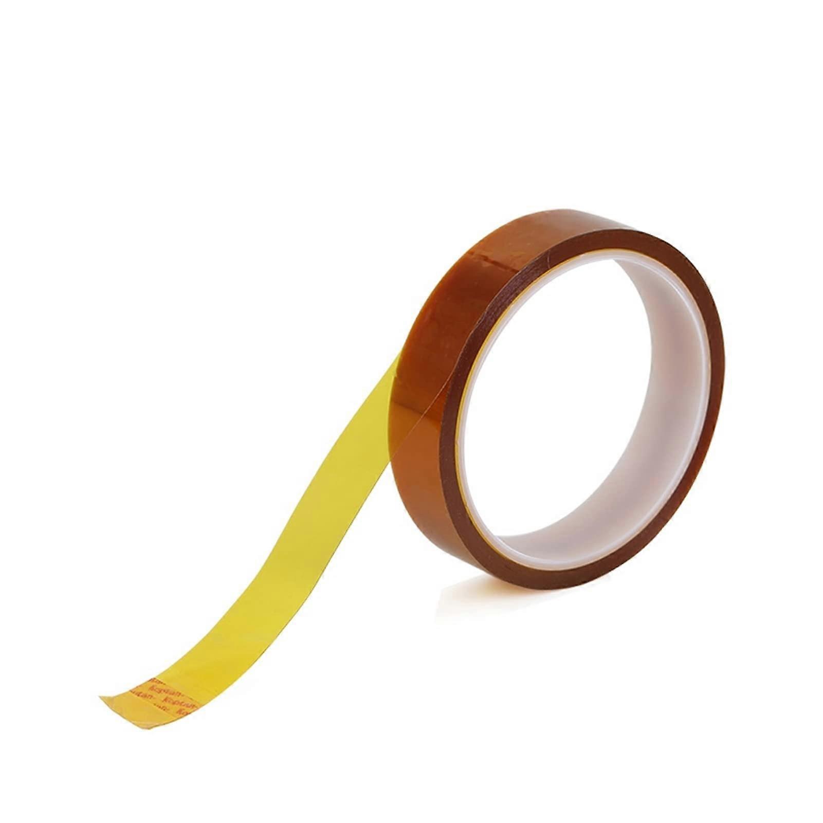 Temperature Kapton Tape, Double Sided Polyimide Insulating Tape, 20mm x 10m, 0.1mm Thick For Electronics