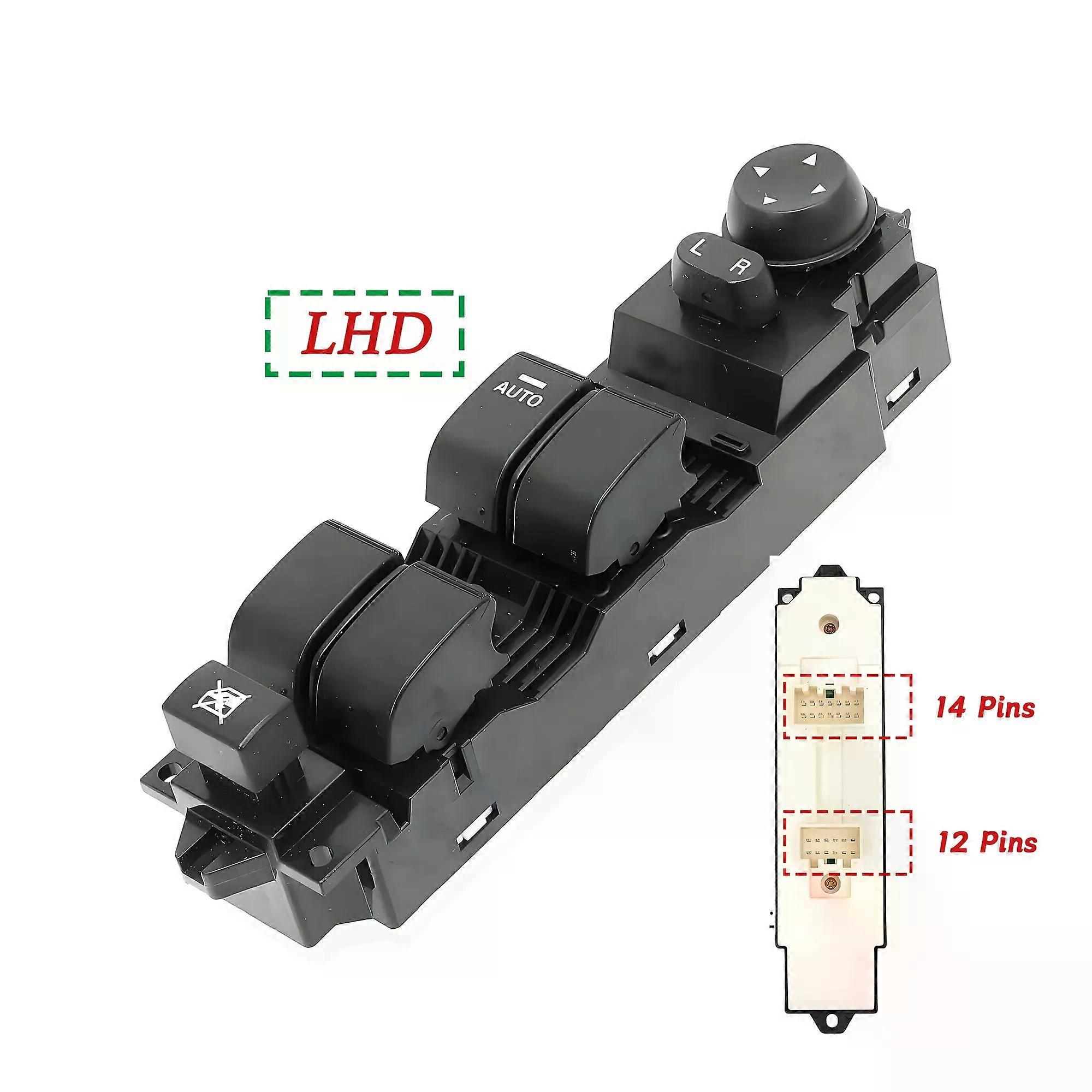 unique BBM2-66-350B Front Driver Side Auto Master Power Window Switch Control Button For For Mazda 3 2010 2011 2012 2013 BBM266350B
