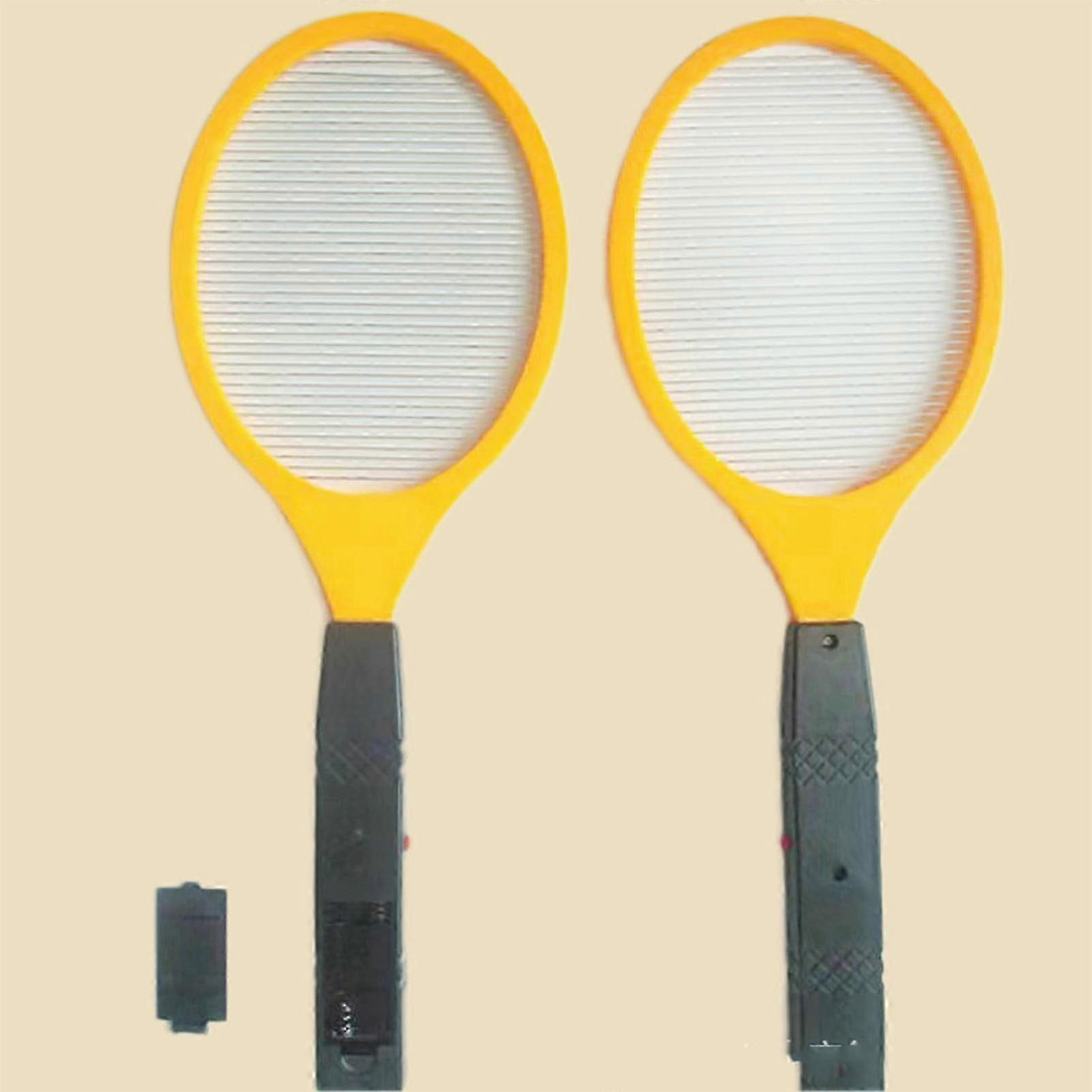Electric Fly Swatter Racket Battery Powered for Mosquito Gnats Moths