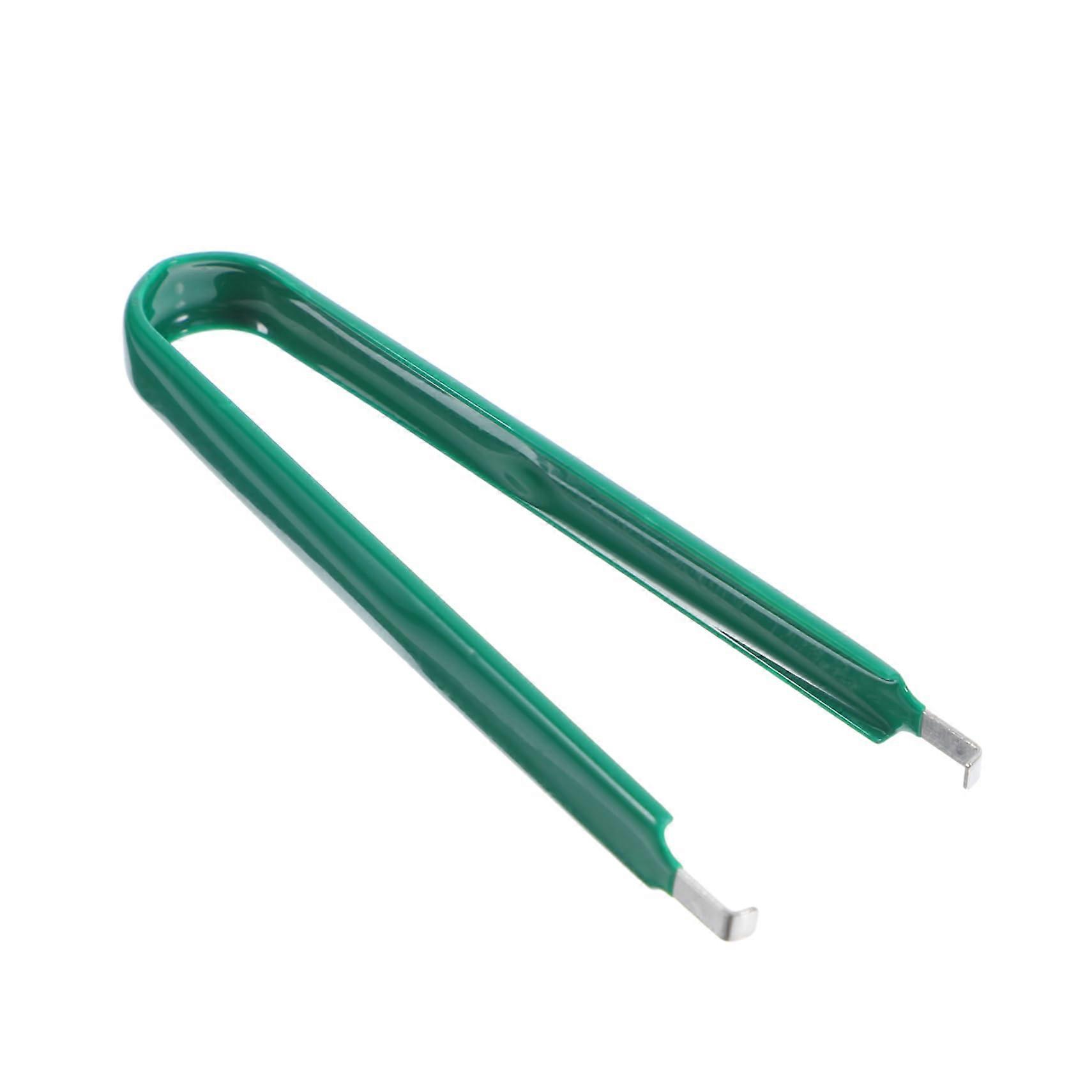 Vinyl Grip Pliers IC Chip Extractor Tool Ergonomic Handle Green For Home And Professional Projects