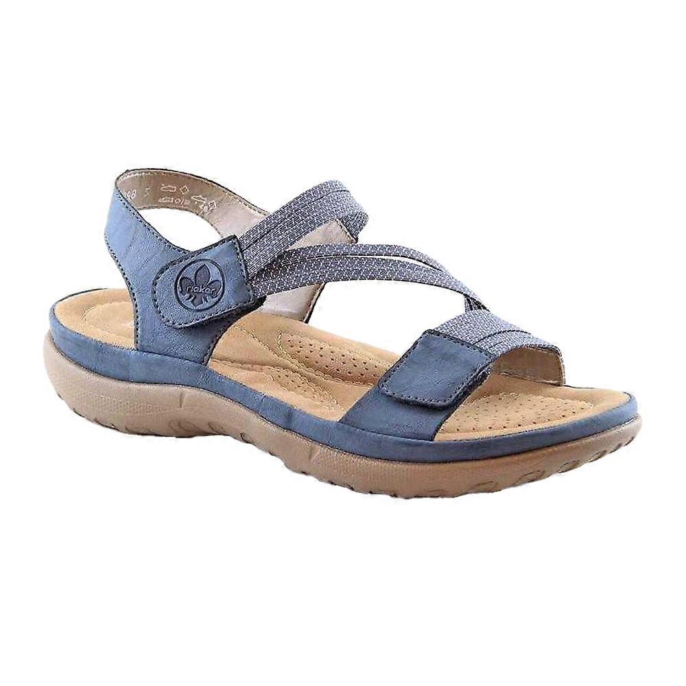 Rieker Dames / Dames Lederen Sandalen