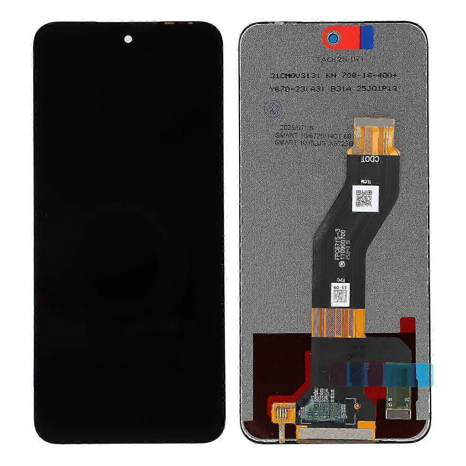 For Infinix Hot 60 5G X6726 Grade C LCD Screen and Digitizer Assembly Replacement Part (Without Logo